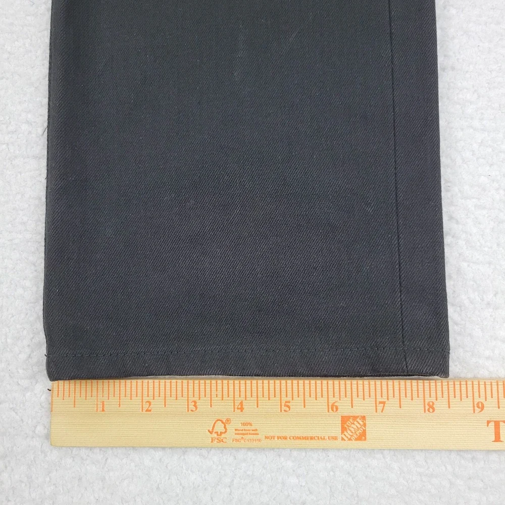 Rocawear Double Thigh Straight Leg Jeans Mens 34 x 33 Black Denim NWOT - Picture 7 of 14